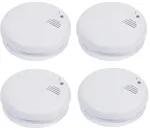 Dūmų Detektorius - Vivanco SD 3-N 4 Vnt., EN14604, CE, LED, 9 V Baterijos