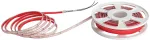 8W/m LED juosta, 120LED/m, 3000K, IP20, 220V, 20m ritė