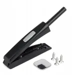 I-tec T5 strong push-catch atmu&scaron;ėjas su magnetu + adapteris + plok&scaron;telė - juodas