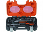 Bahco Galvučių ir antgalių rinkinys 4-13mm 29 vnt 1/4&rdquo;