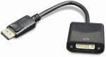GEMBIRD A-DPM-DVIF-002 Gembird Displayport male to DVI (24+5) female adapter, juodas