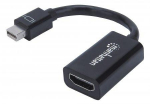 StarTech Manhattan 151528 kabelių sąsaja / invertavimo adapteris Mini DisplayPort HDMI Juoda
