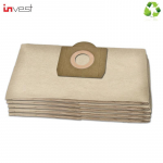 Drėkintuvas Invest Eco Paper Dulkių siurblių mai&scaron;eliai Karcher WD 3 300 M / WD3 SE 4001 SE 4002 (5vnt.) 6.959-130.0