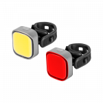 Rebel Dviračio žibintų komplektas su USB kabeliu