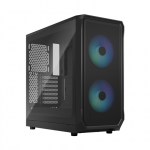 Fractal Design | Focus 2 | Side window | RGB Juodas TG Clear Tint | Midi Tower | ATX