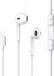 USAMS ausinės stereo EP-24 lightningiPhone 7/8/X/XS/XS Max/XR baltos spalvos HSEP2401