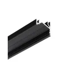 LED juostos kampinis profilis CORNER12.v2, juodas, 3m