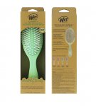 Wet Brush WetBrush Go Žalias Treatment & Shine Plaukų &scaron;epetys su natūraliu aliejumi plaukų &scaron;epetys