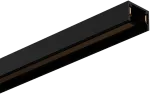 Pavir&scaron;inis magnetinės sistemos STICK bėgelis, juodas, 2m, 329581