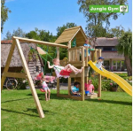 Nsh Nordic Jungle Gym Cubby žaidimų bok&scaron;tas, komplektuojamas su sūpynių moduliu, be čiuožyklos (804-269SB)