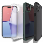 [GRĄŽINTA PREKĖ] Spigen Crystal Hybrid, tamsiai mėlyna &ndash; iPhone 15 Plus (Atnaujinta)