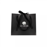 Shots Le Desir Elegant Gift Bag with Juodas Satin Ribbon - Luxury Packaging
