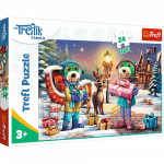 Trefl Dėlionė 24 vnt. - Treflikų žiema