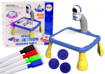 Lean Toys Vaiki&scaron;kas kosminis projektorius su pie&scaron;imo stalu
