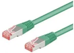 Goobay 95474, 1 m, Cat6, S/FTP (S-STP), RJ-45, RJ-45, Žalias