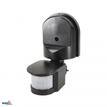 Bemko Pavir&scaron;inis judesio daviklis, juodas, IP44, max 1200W, 180&deg;, 5-12m