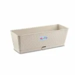 Stefanplast Gėlių dėžutė Liberty 50x18x16cm ruda