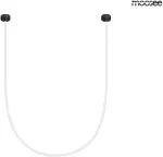 65W LED pakabinamas &scaron;viestuvas LASSO 600 SMART, juodas, 3000/4000K