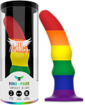 Mythology Fantasy Dildo MYTHOLOGY Kuno Pride M - Vibrating Silicone Fantasy Model, Pride Colors