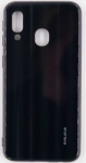 Evelatus Samsung A40 Vanduo Ripple Full Color Electroplating Tempered Glass Juodas