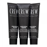 "American Crew Precision Blend Natural Gray Coverage" plaukų spalva vyrams "Medium Natural 4-5" 3 x 40 ml