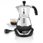 Kavos aparatas Kavavirė elektrinė bialetti moka timer (365 w; spalva sidabrinė)