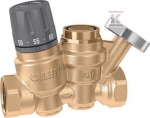 Caleffi 1/2" kar&scaron;to vandens cirkuliacijos termostatas su termostatu