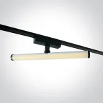 10W LED &scaron;viestuvas į magnetines sistemas FLAT, juodas, 3000/4000/5000K, 48V, 43126FA/B/V