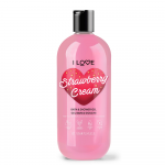 I Love Strawberries & Kreminis Hydrating Du&scaron;o želė For All Skin Types, 750 ml