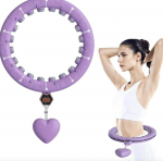 Masažinis sportinis hula hoop lankas su apsukimų skaitliuku, Happy people M-08