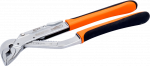 Szczypce nastawne 250mm, chromowane, ERGO, BAHCO [8224C]