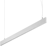 Pakabinamas &scaron;viestuvas 29W LED pakabinamas linijinis &scaron;viestuvas STEEL, baltas, 3000K, dimeriuojamas, &scaron;viestuvai gali būti jungiami į liniją, 369006