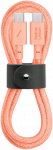 Native Union diržinis kabelis (USB-C - USB-C) 1,2 m, abrikosinis