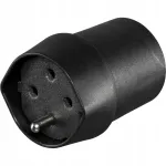 Vision NN Adapteris Szwajcaria Typ 23 juoda 163/802 sw