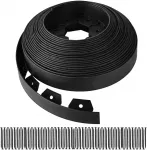 Relaxdays Lawn Edging Lanksti Plastikinė