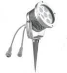 18W LED prožektorius IRIDE, sidabro sp., 6000K, dimeriuojamas, IP65