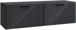 TV staliukas Sieninė TV spintelė Juoda 98 x 31 x 30 cm Apdirbta mediena
