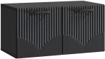 TV staliukas Sieninė TV spintelė Juoda 59,5 x 31 x 30 cm Apdirbta mediena