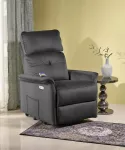Fotelis SEMIR 2 leisure chair, juodas