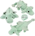 Dino World - Plush Dragon Žalias 65 cm (0414438)
