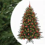 Dirbtinė kalėdinė eglutė su rutuliuku 210 cm 300 LED