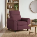 Sofa Violetinė 95 x 90 x 95 cm Audinys