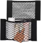 Elastinis bagažinės tinklelis 60&times;25 cm, juodas A248