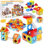 Jokomisiada Construction blocks WAFFLES + 360&deg; ball track EXTENDED 435pcs ZA6548