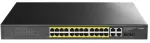 &Scaron;akotuvas Cudy Pl SWITCH POE GS1028EPS2 24-PORTOWY + 4X UPLINK + 2X SFP CUDY