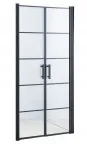 Loft Juodas Dvigubos Juodos Durys 60 reg. 59-62 cm