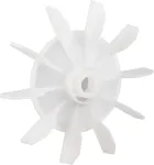 Atsarginės dalys central pneumatic kompresoriams, atsarginis ventiliatoriaus sparnuotės plastikinis ventiliatoriaus sparnuotės priedas mažiems oro kompresoriams, directonline variklis, 14 mm velenas, 135 mm i&scaron;orinis skersmuo