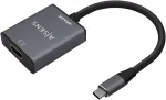 Aisens A109-0685 aliuminio Usb-c į Hdmi konverteris 4k @30hz, Usb-c/m-hdmi/h, pilkas, 15 cm