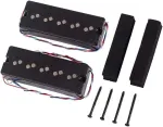 Alnicov dvigubo sluoksnio muilo formos humbucker tipo bosiniai garso nuėmikliai, skirti 5 stygų bosinės gitaros dalims