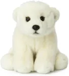 Woody Wwf Baltasis lokys pliu&scaron;inis žaislas, 15 cm